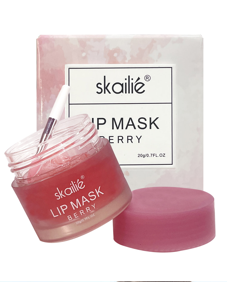 Schlafende Lippenmaske