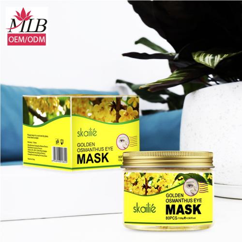 Skailie goldene Osmanthus-Augenmaske
