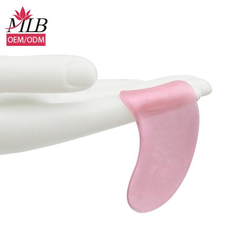 Collagen-Augenmaske in Rosa
