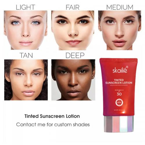 Skailie getönte Sonnenschutzlotion