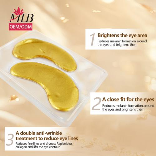 Skailie Snail Gold Crystal Augenmaske