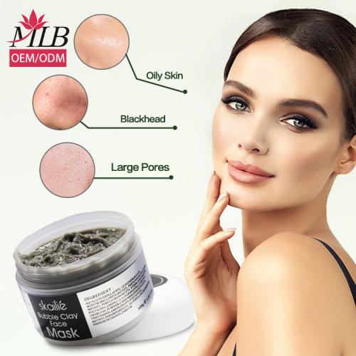 Blase-Ton-Maske aus Bambuskohle