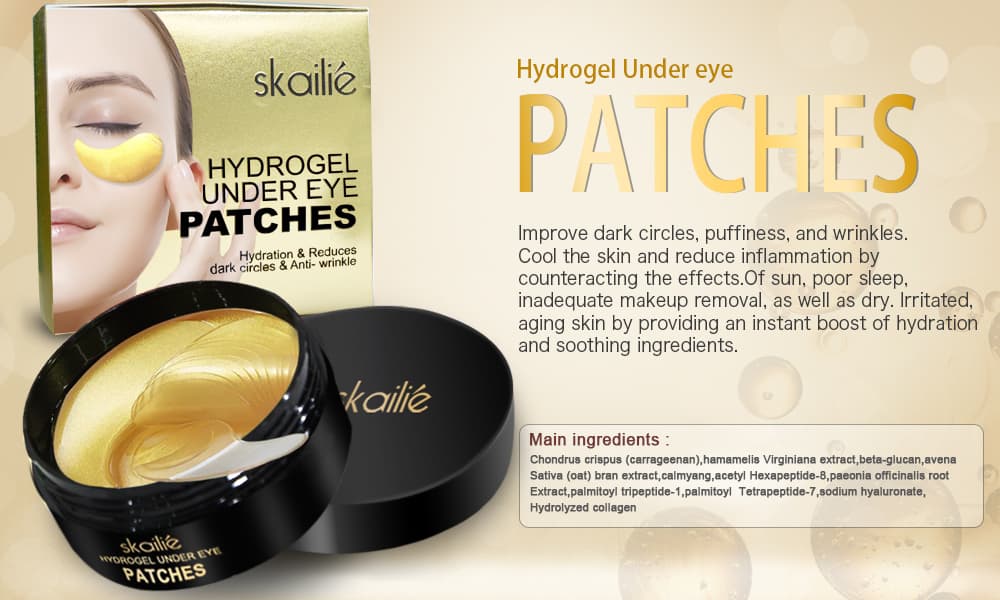 Wie verwendet man die Kollagen-Gold-Augenmaske?